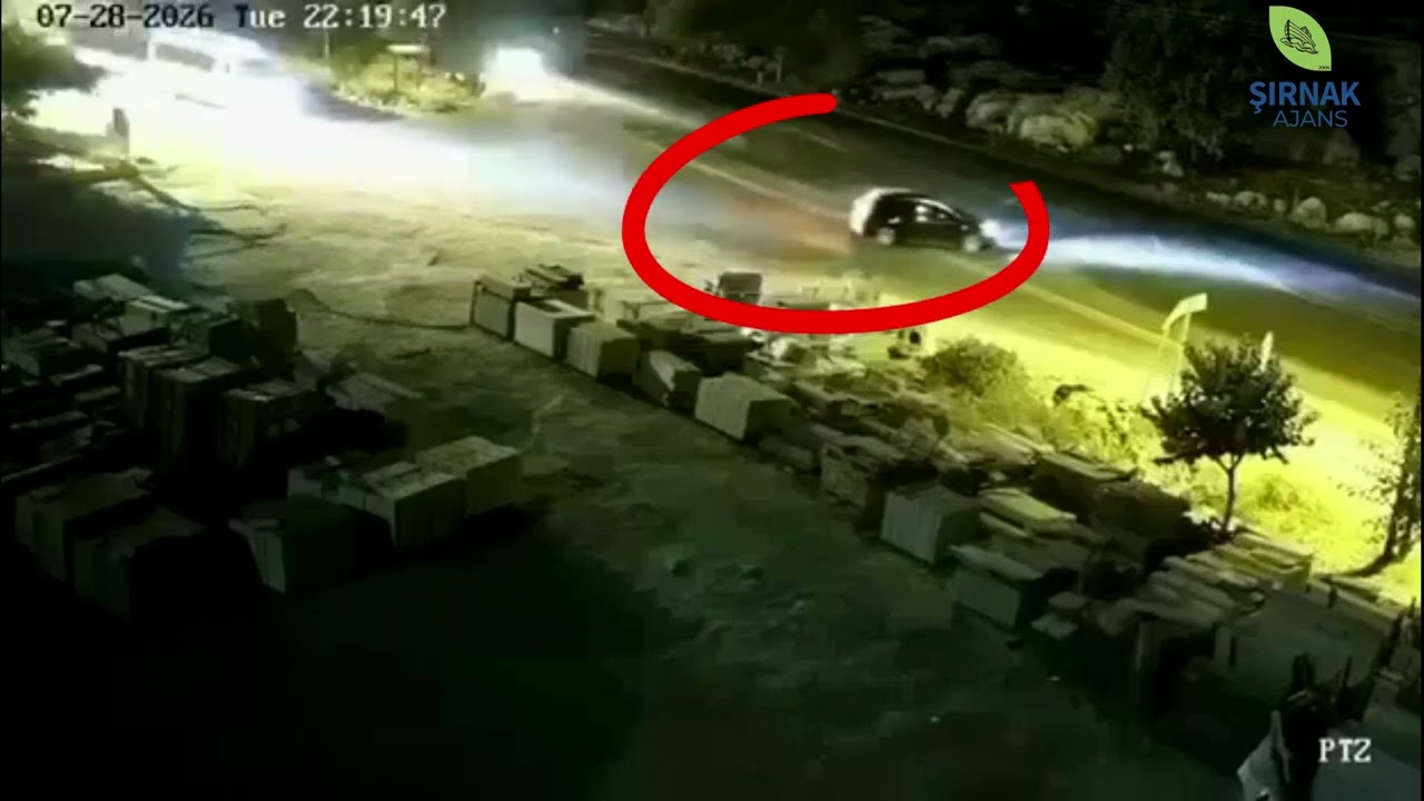 3 kişinin öldüğü kazanın güvenlik kamerası görüntüleri ortaya çıktı