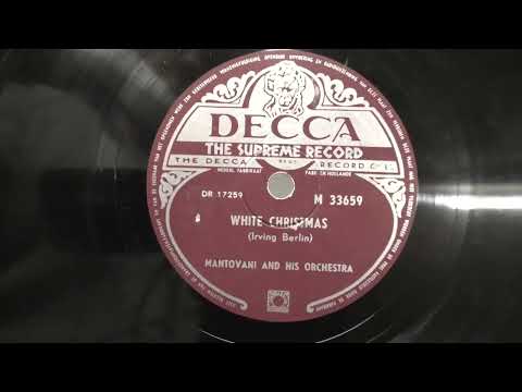 Mantovani and his orchestra: White Christmas. (1952).