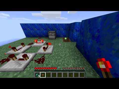 mcspotlights - Minecraft Redstone Device: Redstone Clock
