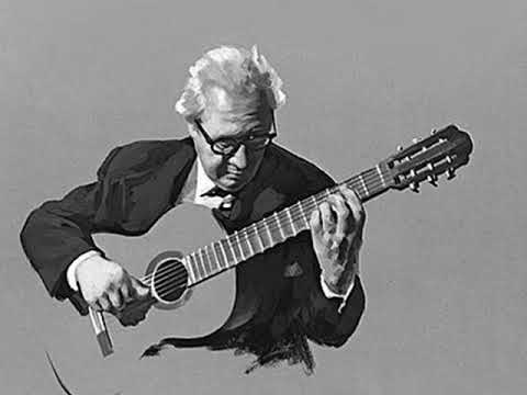 🖤 J.S. BACH, Chaconne (Violin Partita in D minor No. 2 BWV 1004) — Andrés SEGOVIA, 1959 🖤 ~ RARITY!