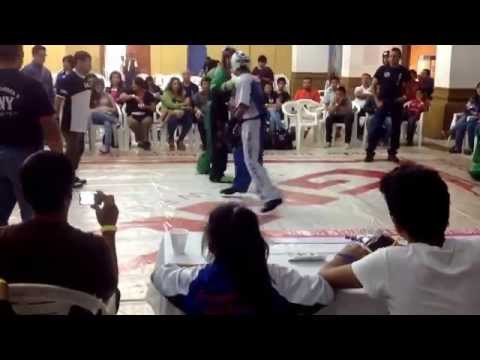 John Curatolo Vs Diego - 18 and over Black Belt man Light Weight Eliminations.  Antigua, Guaremala