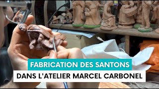 À la découverte de la fabrication des santons dans l'atelier Marcel Carbonel