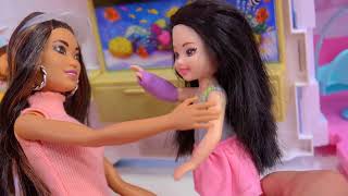 911 Звонок! Barbie Скорая Помощь Уход Клиника Машина! Cookie Swirl C Video
