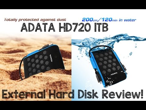 ADATA HD720 1TB External Hard Disk Review