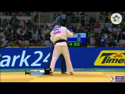 Judo 2013 World Championships Rio de Janeiro: Penalber (BRA) - Wieczerzak (GER) [-81kg]