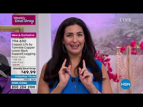 Copper Life by Tommie Copper Lower Back Support Adjustab...