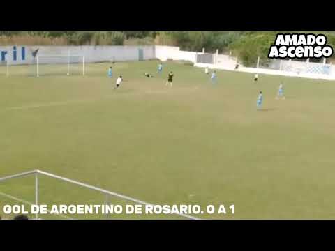 Primera D : LINIERS 1 - 1 ARGENTINO DE ROSARIO (Los Goles)