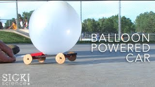 Balloon Powered Car - Sick Science! #089