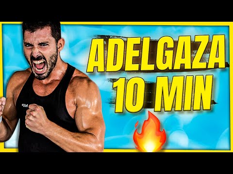 🔥 BAJA DE PESO con esta RUTINA de 10 MIN - CARDIO INTENSO HIIT - Ejercicios EN CASA para ADELGAZAR 🏠