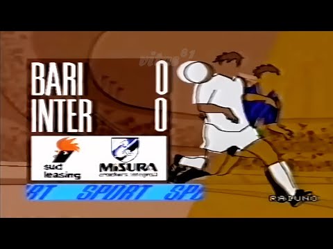 Bari-Inter 0:0, 1989/90 - Domenica Sportiva