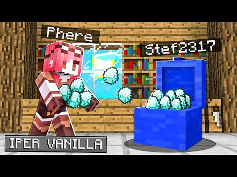 RUBO I DIAMANTI DEI MIEI AMICI! - MINECRAFT *IPER VANILLA*