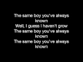 The Same Boy You've Always Known - The White Stripes (lyrics)