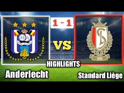 Anderlecht vs Standard Liege (Highlights) Match (2022)