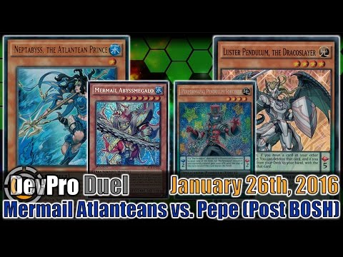 Mermail Atlanteans vs. PePe - DevPro Duel (Ranked) Yugioh Duel