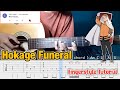 Naruto Theme - Hokage Funeral Fingerstyle Guitar Tutorial Tab + Chord