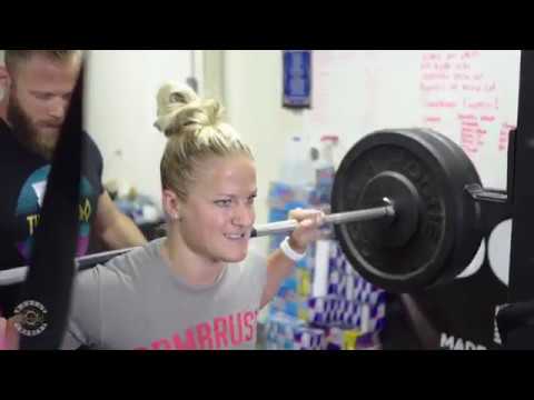 Olivia Moschetti Training with Dave