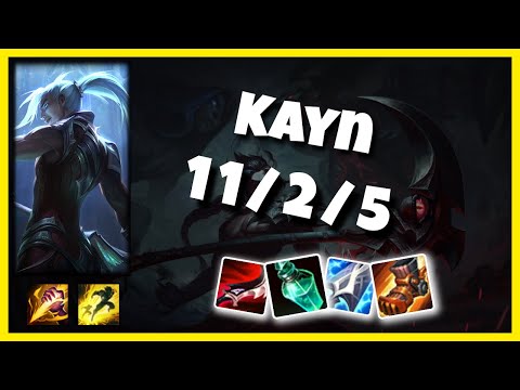 Kayn vs Elise OCE Challenger JUNGLE (11/2/5) - v11.3