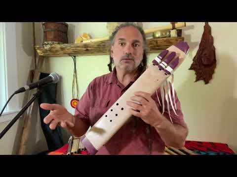 A New Triple Drone Flute Design by Singing Tree Flutes!