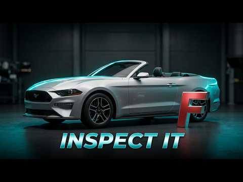 Ford Mustang Convertible 5.0 V8 inspection video thumbnail