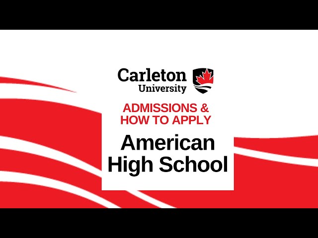 Watch Video: Admissions & How to Apply – American High School