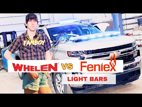 Whelen Legacy DUO vs Feniex Quad Light bars. Joe Declares his fanboy status.