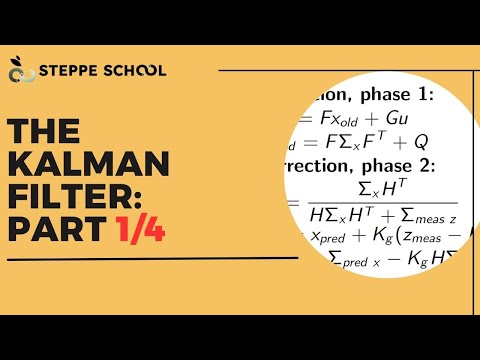 Kalman Filter 1/4: Gaussian Distribution and one-dimensional Kalman Filter