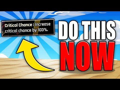How to Craft OP 100% Crit Chance Weapons in The Forge! (Roblox)