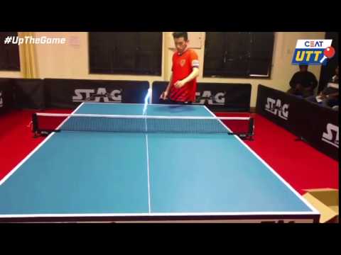 Wong Chun Ting Table tennis tricks shot