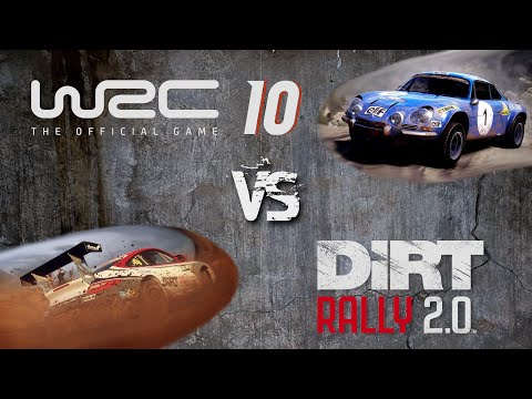 Handling of RWD Cars - WRC 10 vs. DiRT Rally 2.0