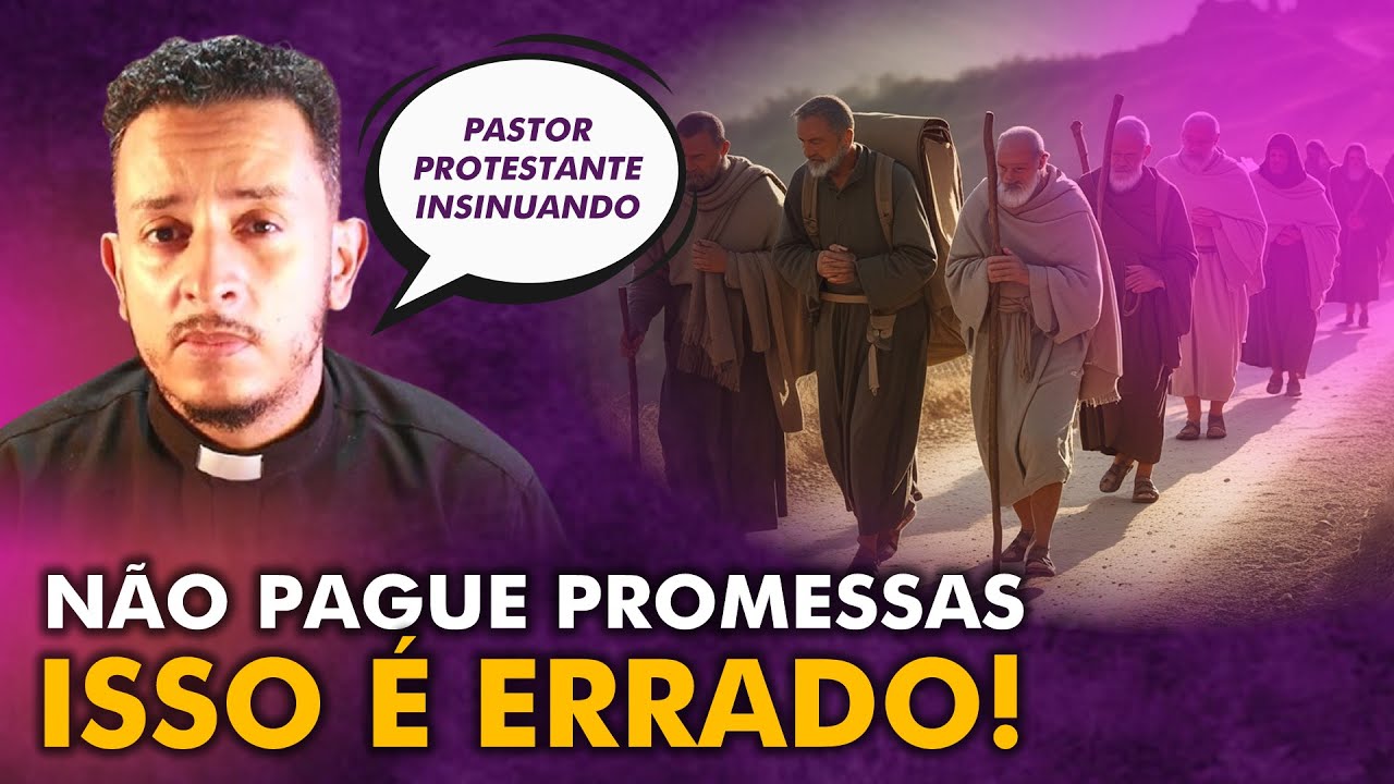 NUNCA "PAGUE" PROMESSAS! ISSO É ERRADO! // Resposta ao Protestante