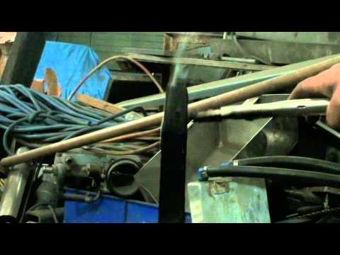 Oxy torched carbon fiber sheet