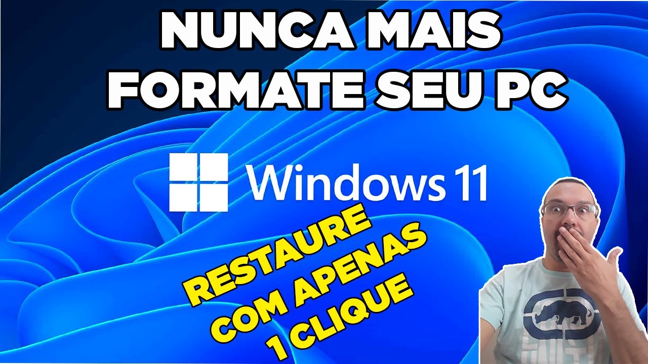 Como criar uma imagem do Windows e restaurar o Windows com apenas 1 clique!!!