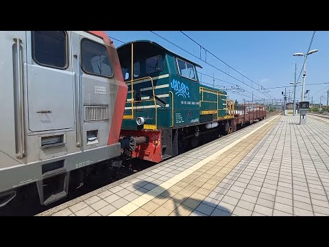 D245, DE18 e FRECCIAROSSA 1000 ~ Una giornata alla stazione di Treviglio | 71° parte