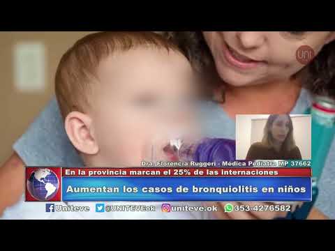 Aumentan los casos de bronquiolitis en niños