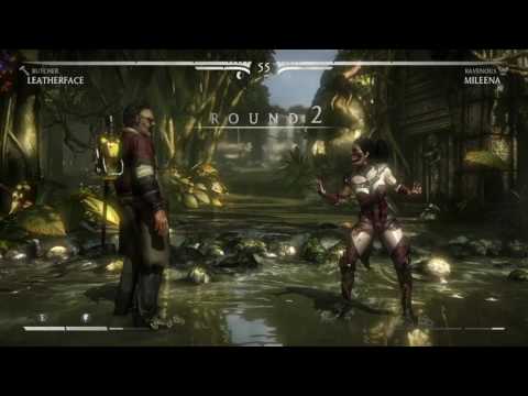 Leatherface vs mileena with fatality