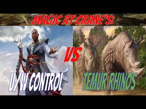 U/W Control vs. Temur Rhinos: Magic at Crane’s 8/4 Round 2