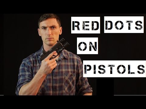 Red dots on pistols. Pros and Cons