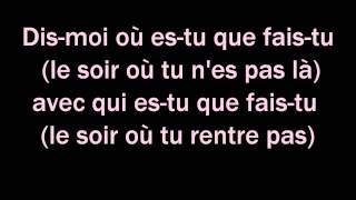 SOUMIA - Quand tu n'es pas là Paroles