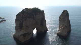 preview picture of video 'Pigeons' Rock - Beirut, Lebanon'