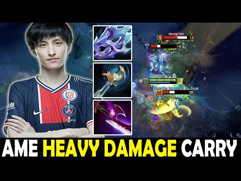 AME TINY HEAVY DAMAGE CARRY vs XINQ | DOTA 2 Gameplay