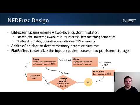 ACM ICN 2020 - (Poster) NFDFuzz: A Stateful Structure-Aware Fuzzer for Named Data Networking