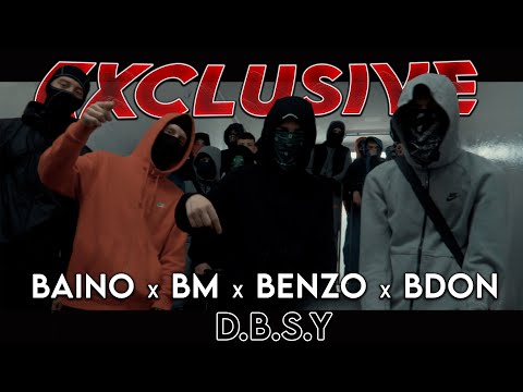 Baino x BM x Benzo x Bdon  - D.B.S.Y (Official Music Video) [4K]