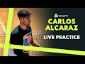 Carlos Alcaraz Practices Ahead Of Madrid Clash vs Seyboth Wild!