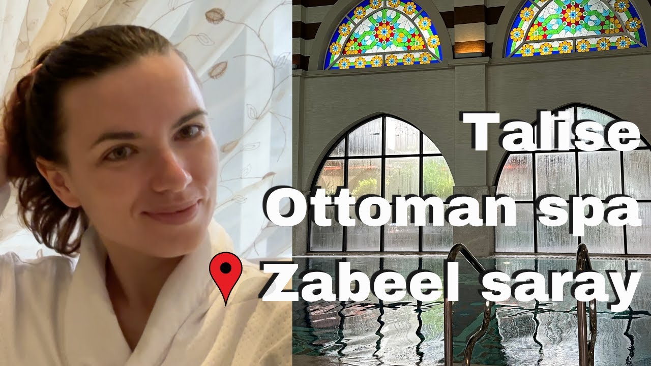 Catch a fleeting glimpse of Talise Ottoman Spa at Jumeirah Zabeel Saray.