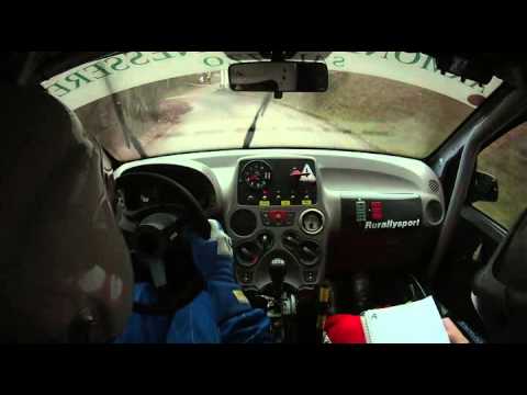 Cameracar Rally Colli del Monferrato 2015 Tesio-Gonella Panda Kit A5 3°di classe - PS 2