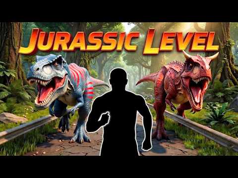 Immersive Warm Up丨Jurassic World Dinosaur Escape丨Easy Daily Routine | New Moves #8