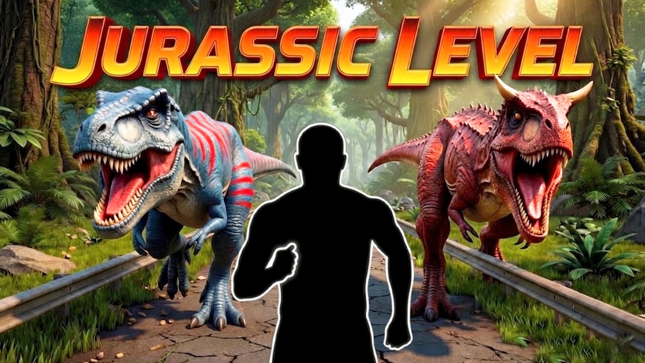 Immersive Warm Up丨Jurassic World Dinosaur Escape丨Easy Daily Routine | New Moves #8