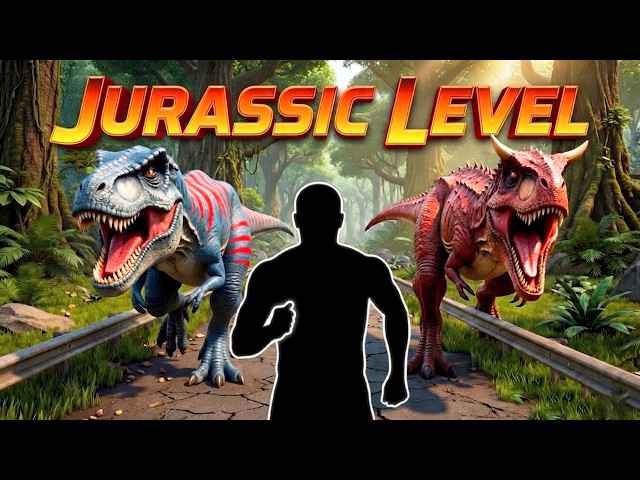 Immersive Warm Up丨Jurassic World Dinosaur Escape丨Easy Daily Routine | New Moves #8 SDDEFAULT Thumbnail