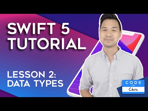 2020 Swift Tutorial for Beginners Lesson 2 Data Types