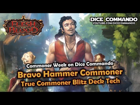 Flesh and Blood TCG | Go Again! Ep156 -  Bravo Hammer Commoner: Commoner Week on DC
